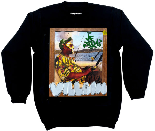 VILLAIN FISHERMAN (CREWNECK)