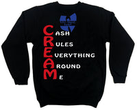 7TH CHAMBER (CREWNECK)(FRONT AND BACK PRINTS)